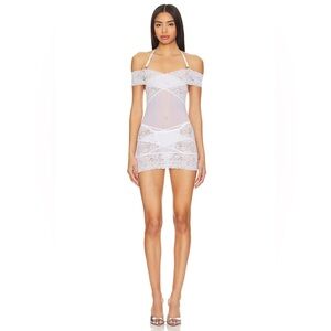 POSTERGIRL Candice Dress in Virgin White 🕊️
